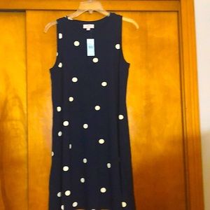 New Loft Outlet Summer Swing Dress, Medium Petite